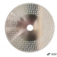 Double side electroplate blade