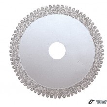 Vacumm brazed cutting blade with tooth