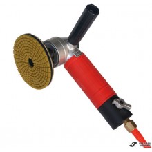 Air operated polisher