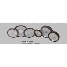 Emery resin grooving wheel