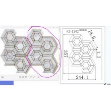 KZ-1242 Mosaic Mold