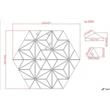 KZ-1834 Mosaic Mold